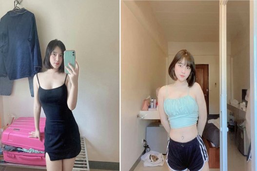 sex teen cute Em nữ sinh non tơ ngoan mặc bộ đồ đồng phục